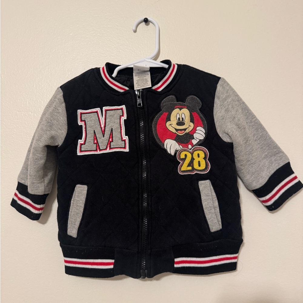 Mickey Mouse Varsity Bomber Jacket 2T